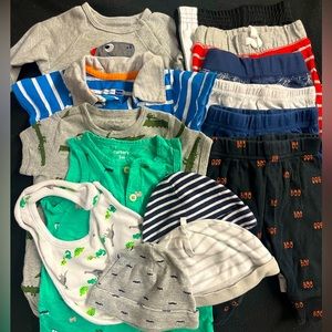 Baby boy clothes BUNDLE! Size: 3months